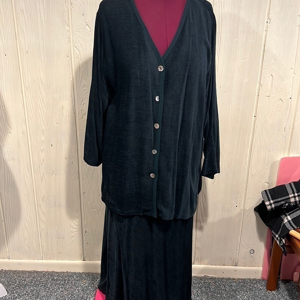 David Dart Vintage Jacket and Skirt Set 1X